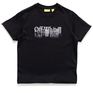 Little Kids Off-White Big Bookish Stamp Tee - Black