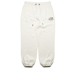 L/AB c/o Off-White Core Diagonal Joggers - White