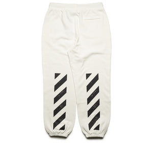 L/AB c/o Off-White Core Diagonal Joggers - White
