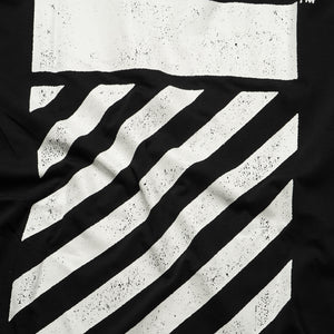 L/AB c/o Off-White Diagonal L/S Tee - Black