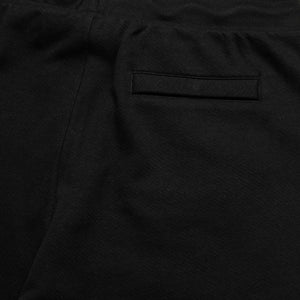 L/AB c/o Off-White Diagonal Open Hem Jogger Shorts - Black