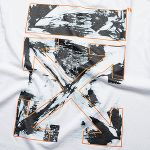 Off-White Rubbed Paint Arrows Skate Tee - White