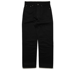 L/AB c/o Off-White Straight Fit Piped Denim - Black