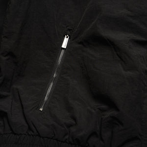L/AB c/o Off-White Reflective Diagonal Windbreaker Jacket - Black