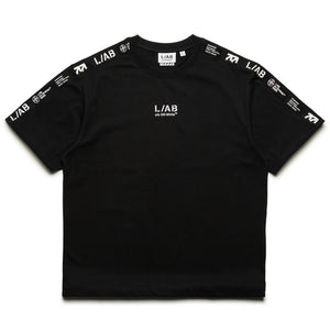 L/AB c/o Off-White Logo Tape Tee - Black