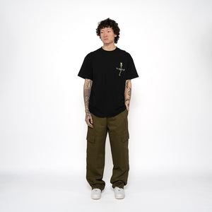 Flaneur Lantern Tee - Black