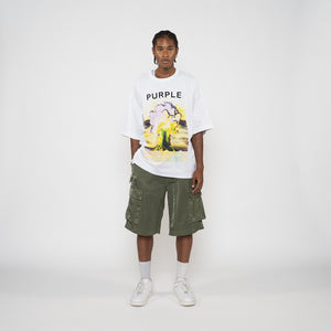Purple Brand Cargo Shorts - Green