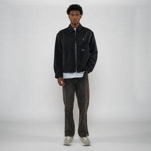 Represent Nylon Overshirt - Jet Black