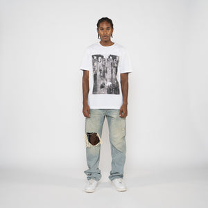 Purple Brand Parking Lot Tee - White