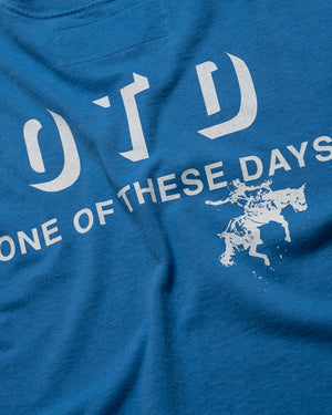 One Of These Days OTD Corporation Tee - Washed Blue