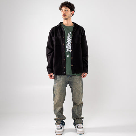 One Of These Days Canton Overshirt - Black