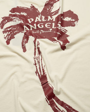 Palm Angels Palm Drift Back Over Tee - Off White