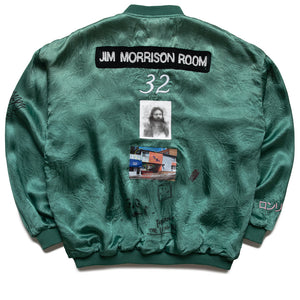 Paly Hollywood Jim's Room Satin Jacket - Mint