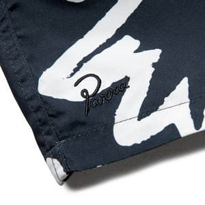 Parra Birds Fly Free Swim Shorts - Black