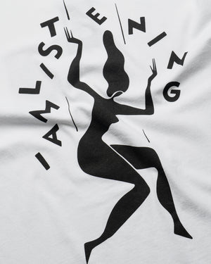 Parra Not Listening T-Shirt - White