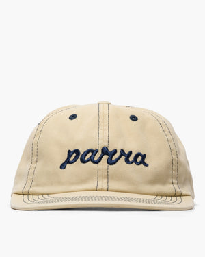 Parra Lowercase Script Logo 6 Panel - Natural