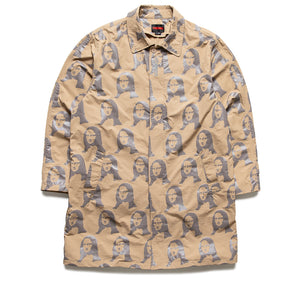Pleasures Mona Single Breasted Coat - Beige