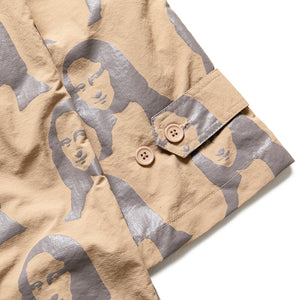 Pleasures Mona Single Breasted Coat - Beige