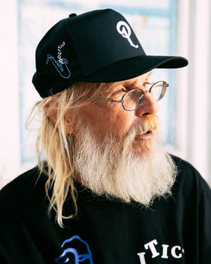 Politics x Pleasures Jazz Fest A-Frame Snapback - Black