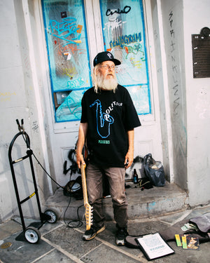 Politics x Pleasures Crayon Tee - Black