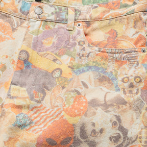 Pleasures Stickers Jeans - Multi