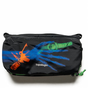 Pleasures Sacoche Medium Bag - Black