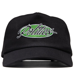 Politics Chassis 5 Panel Snapback - Black