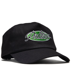 Politics Chassis 5 Panel Snapback - Black