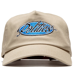 Politics Chassis 5 Panel Snapback - Khaki