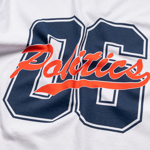 Politics Division Tee - White