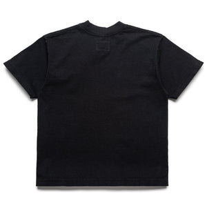 Kids Politics Serif Logo Tee - Black