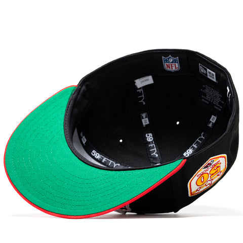 New Era x Politics Kansas City Chiefs 59FIFTY Fitted - Black/Red