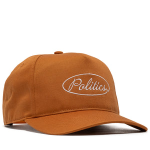 Politics x '47 Alternate Script Logo Hitch Snapback - Burnt Orange