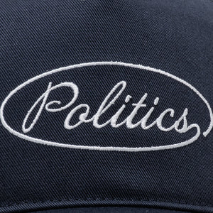 Politics x '47 Alternate Script Logo Hitch Snapback - Navy