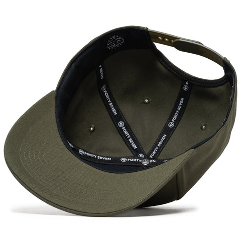 Politics x '47 Alternate Script Logo Hitch Snapback - Sandalwood