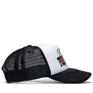 Politics Lasso Trucker Hat - Black/White