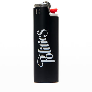 Politics Lighter Case - Matte Black