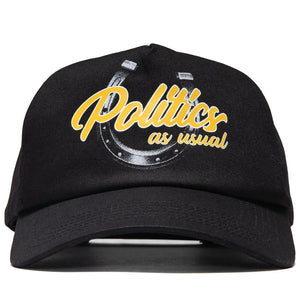 Politics Lucky 5 Panel Snapback - Black