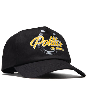 Politics Lucky 5 Panel Snapback - Black