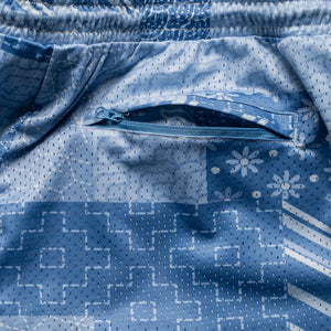 Politics Mesh Shorts - Patchwork