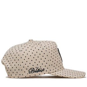 Politics x '47 Polka Dot Hitch Snapback - Creme