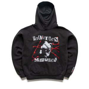 Politics x Marucci Barbed Wire Hoodie - Black