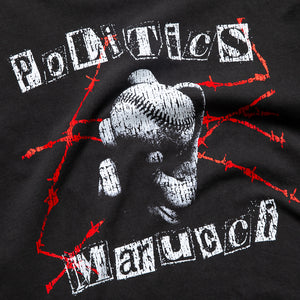 Politics x Marucci Barbed Wire Tee - Black