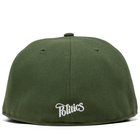 Politics x New Era 59FIFTY Fitted - Rifle Green