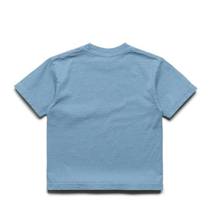 Kids Politics Serif Logo Tee - Clear Blue