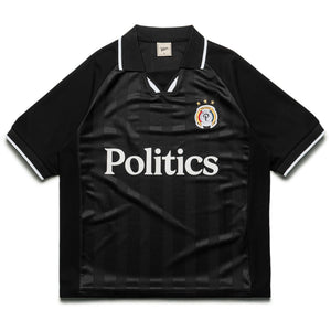 Politics Soccer Jersey - Black