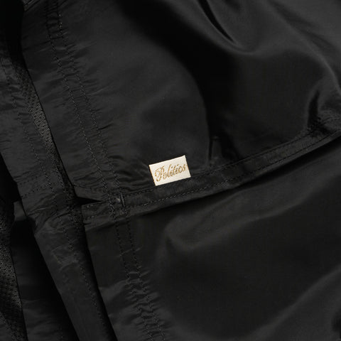 Politics Split Shorts - Black