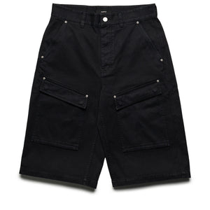 Purple Brand Big Cargo Shorts - Black