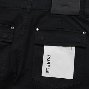 Purple Brand Big Cargo Shorts - Black