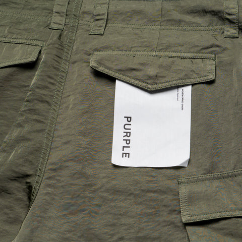 Purple Brand Cargo Shorts - Green